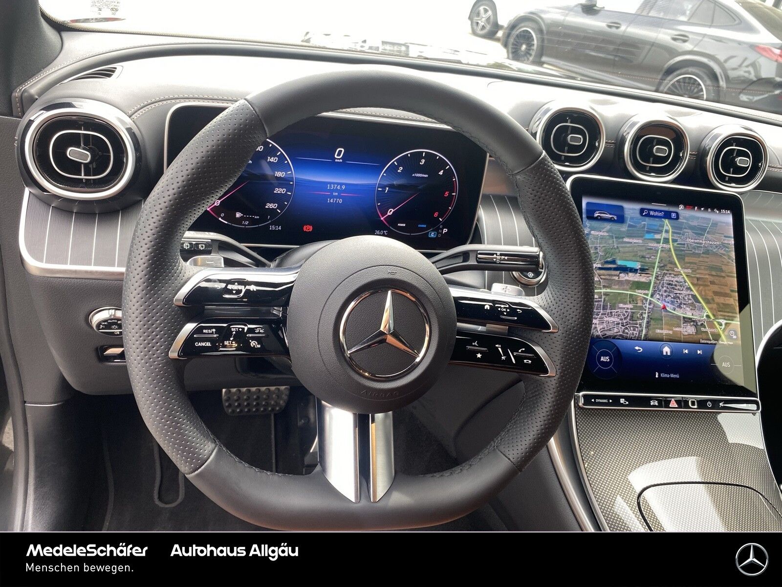 Mercedes-Benz GLC 220 d 4M AMG Night 20' Dist AHK LED Ambi Kam