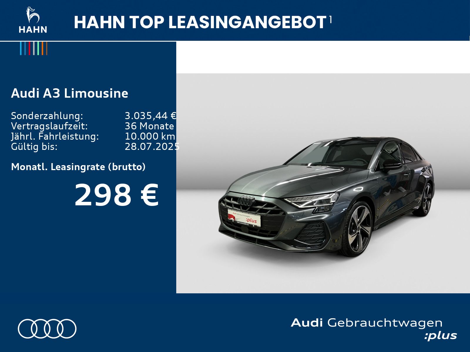 Audi A3 Limousine 35 TFSI S line - Samsaru's Car Outlet