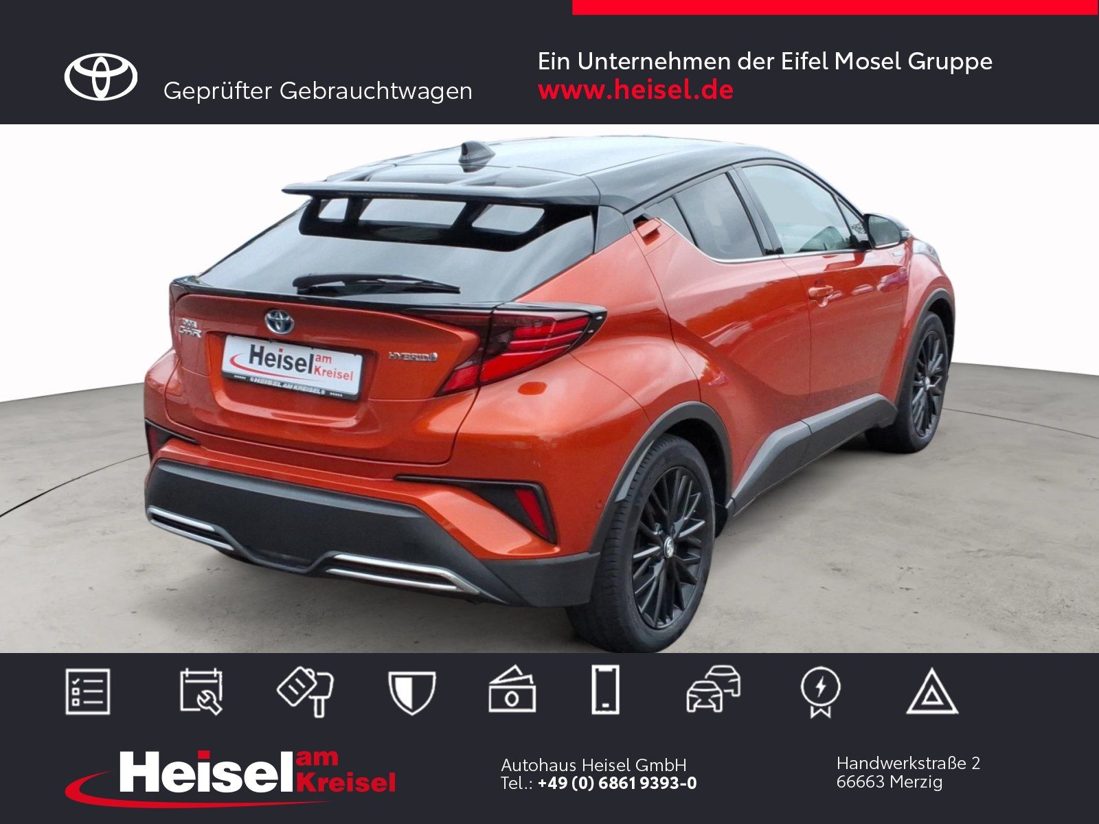 Toyota C-HR 2.0 Hybrid Orange Edition - Samsaru's Car Outlet