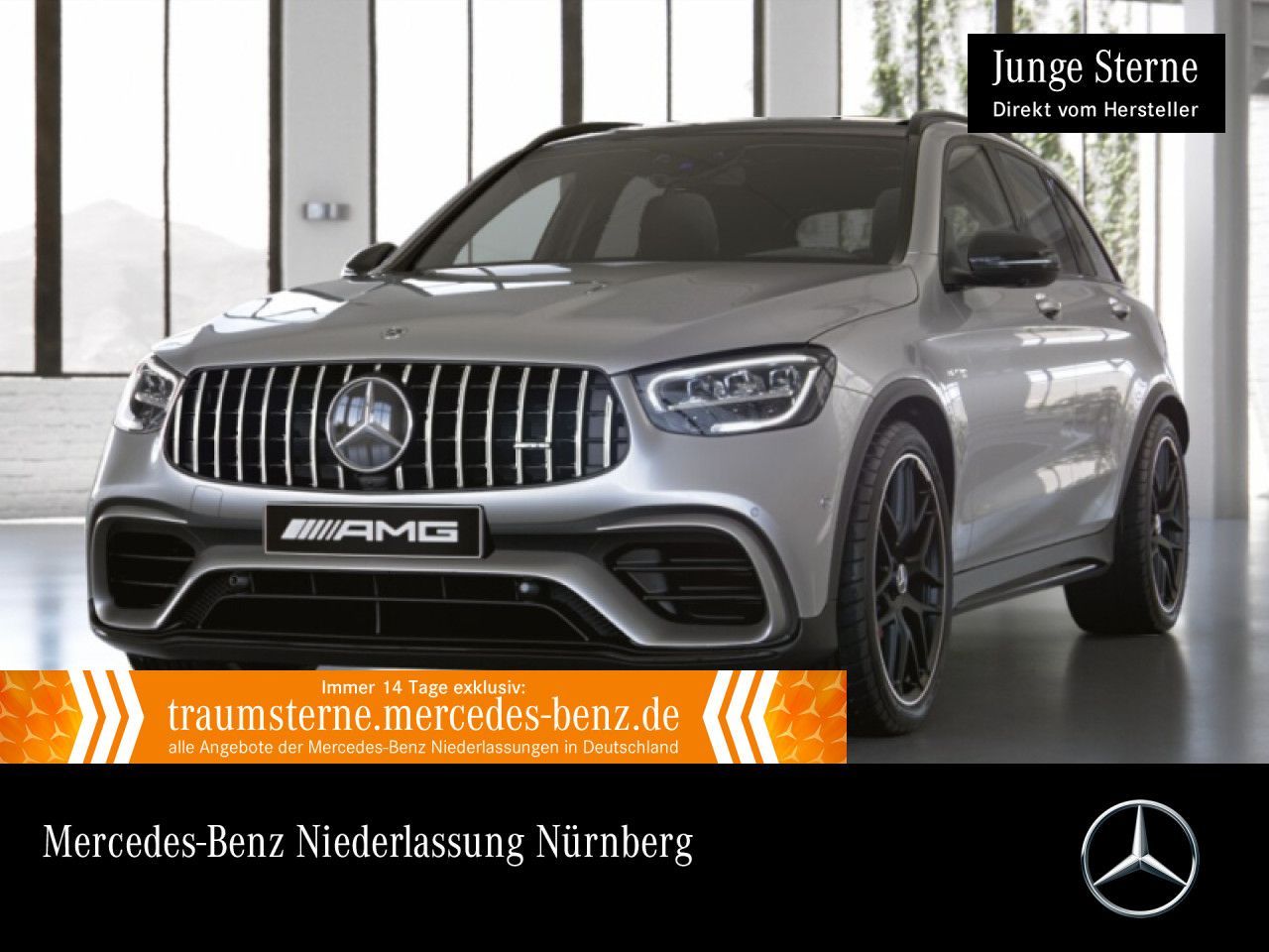Mercedes-Benz GLC 63 S 4M AMG Pano/AHK/Night/Memo/HighAss/360
