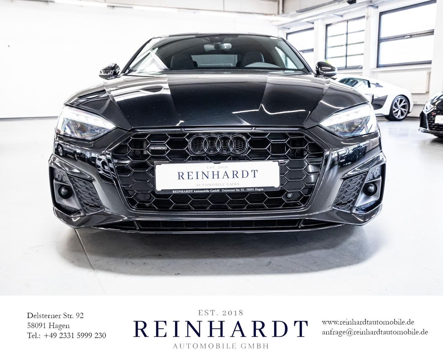 Audi A5 COUPE 40TDi Q S LINE/ALL-BLACK/19Z./ACC/MATRX