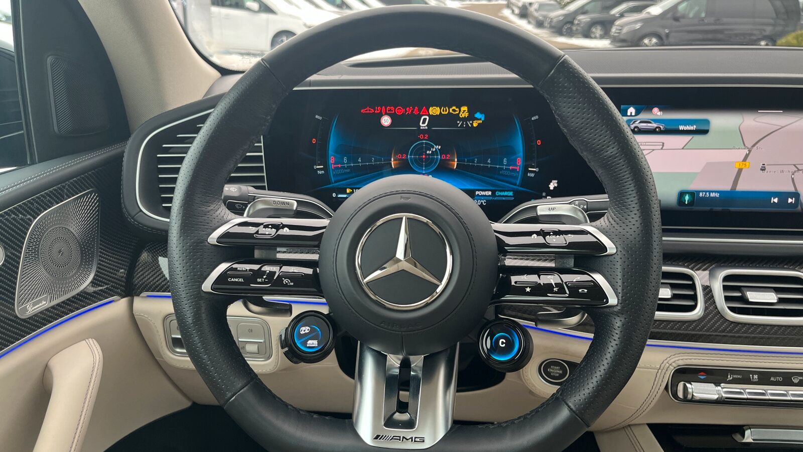 Mercedes-Benz GLE 63 S 4M+ Carbon+22"+Night+AHK+Burm+Pano+HUD+