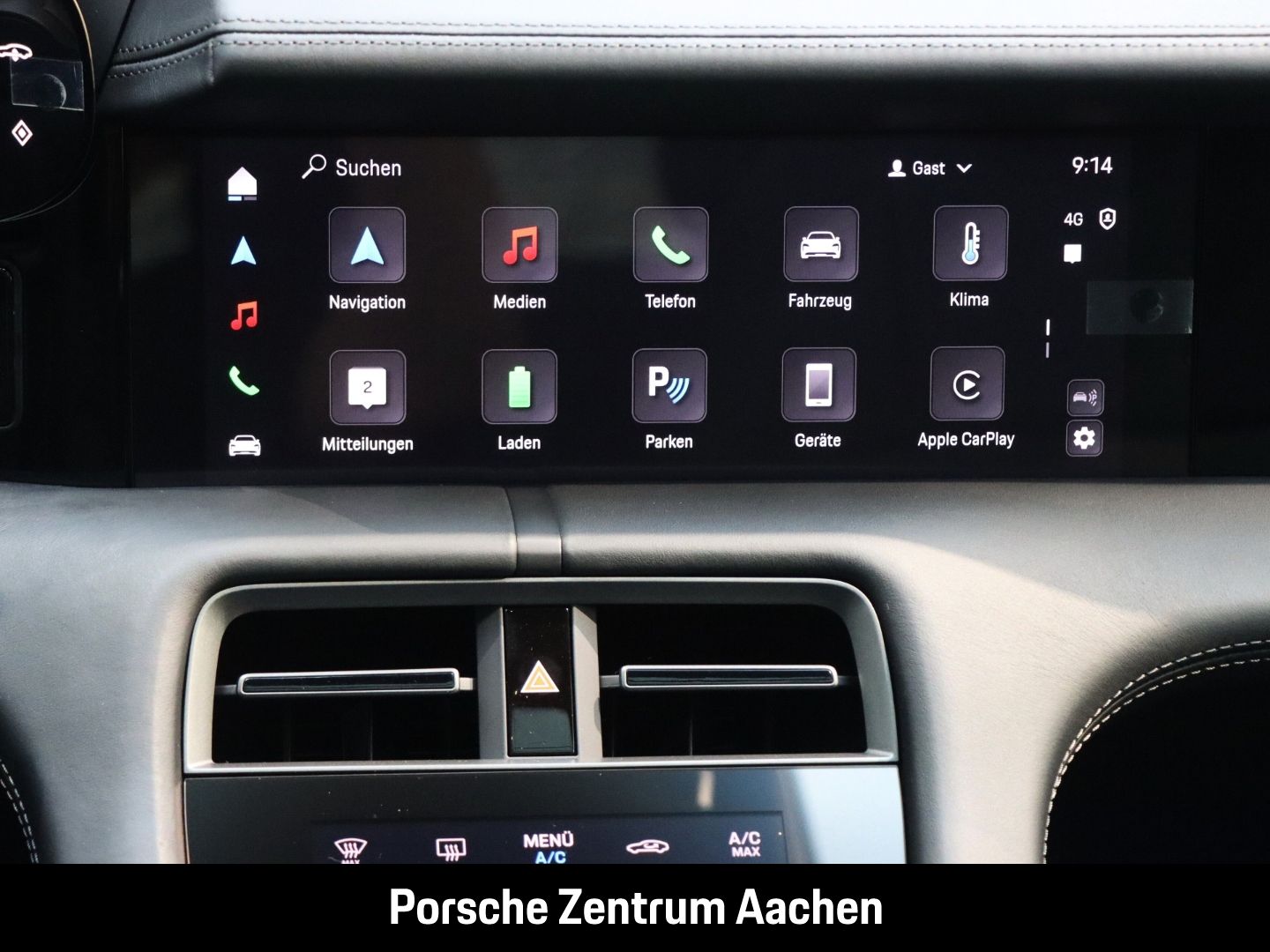 Porsche Taycan 4S Sport Turismo Head-Up Surround-View