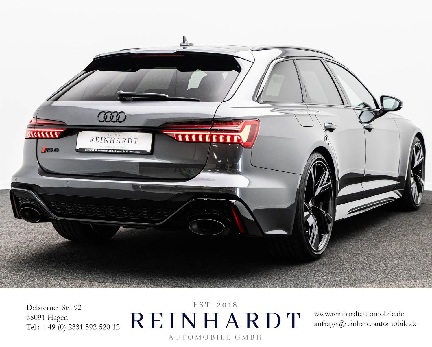 Audi RS6 AVANT BLACK 22Z./LASER/ACC/HuD/PANO/360°/AHK
