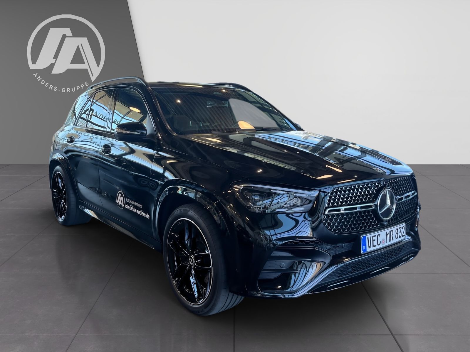 Mercedes-Benz GLE 450 d 4M AMG+Night+Burmester+360°+AHK+HUD+SD