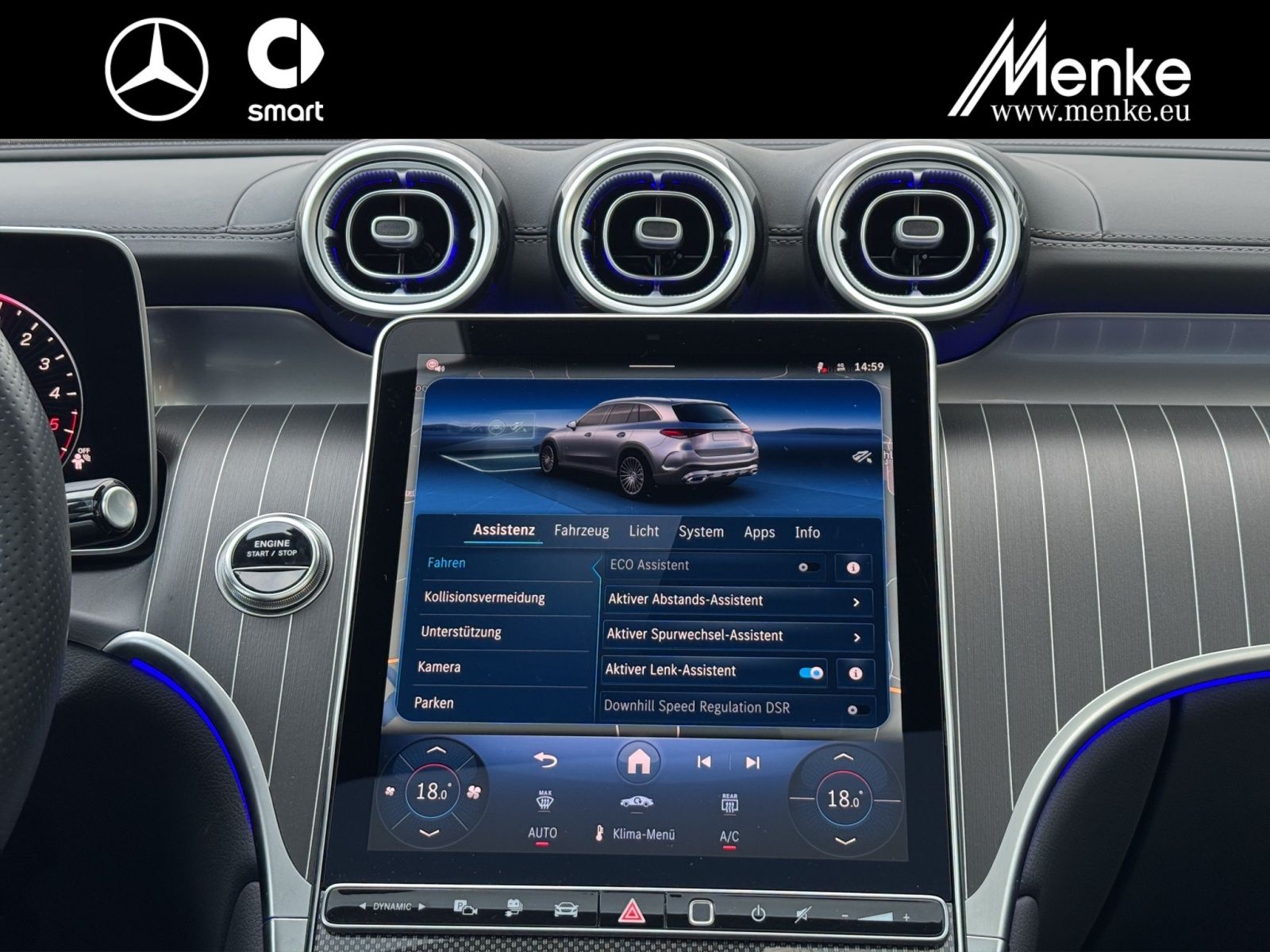 Mercedes-Benz GLC 300 de 4M AMG+Night+Pano+Sitzklima+Distro+