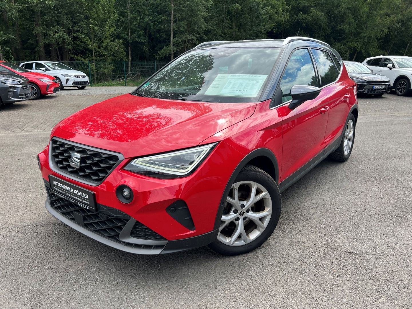 Seat Arona FR Pro 1.5 TSI DSG AHK, Kessy, Sitzhzg.