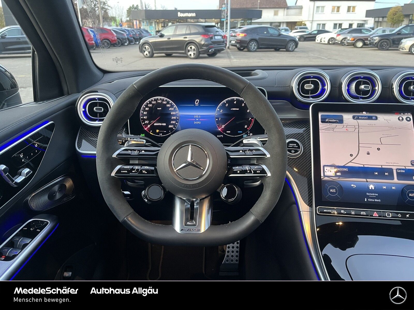 Mercedes-Benz GLC 43 AMG 4M Night Premium+ 21" Carbon Standhei