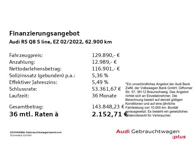 Audi RS Q8 *ABT*700PS*ABT-AGA*315km/h*KERAMIK*B&O*23"