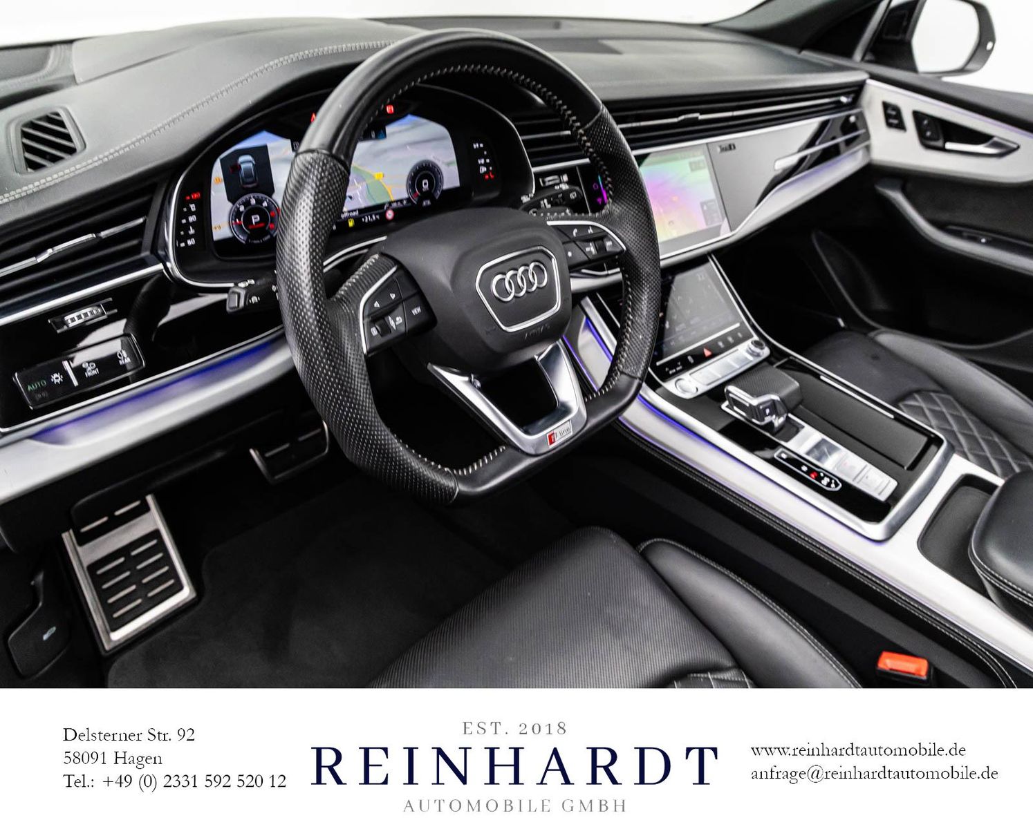 Audi Q8 50TDi Q 2x S LINE/BLACK/ACC/HuD/PANO/S-SITZE