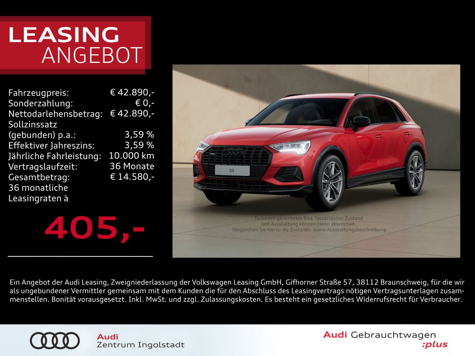 Audi Q3 40 TFSI qu S line - Samsaru's Car Outlet