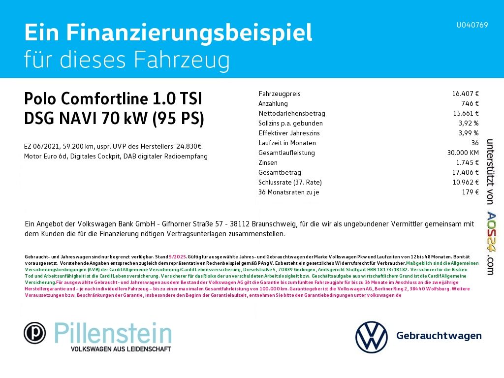 Volkswagen Polo Comfortline 1.0 TSI DSG - Samsaru's Car Outlet