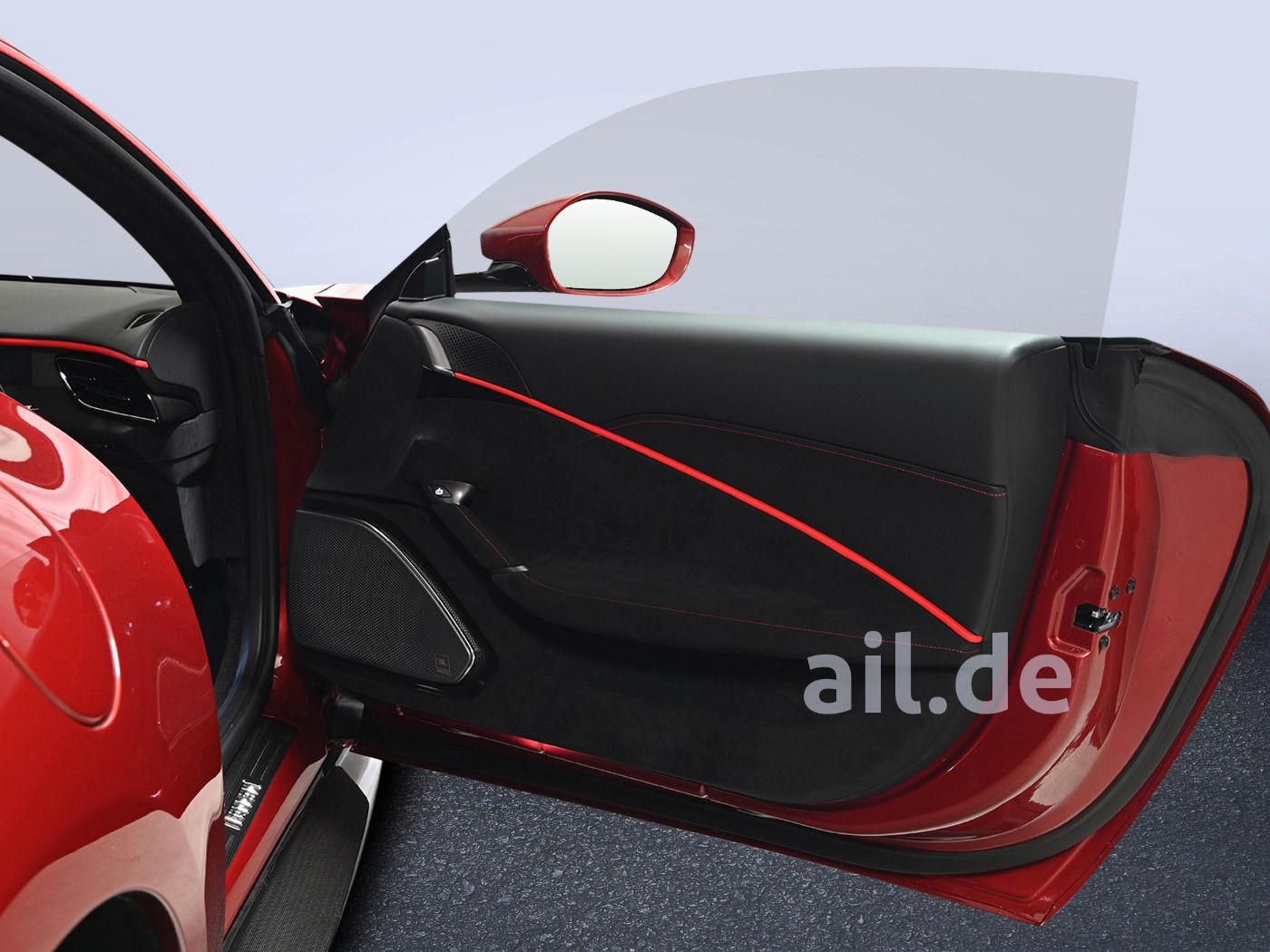 Ferrari Roma Rosso Fiorano CarbonPaket AppleCarplay