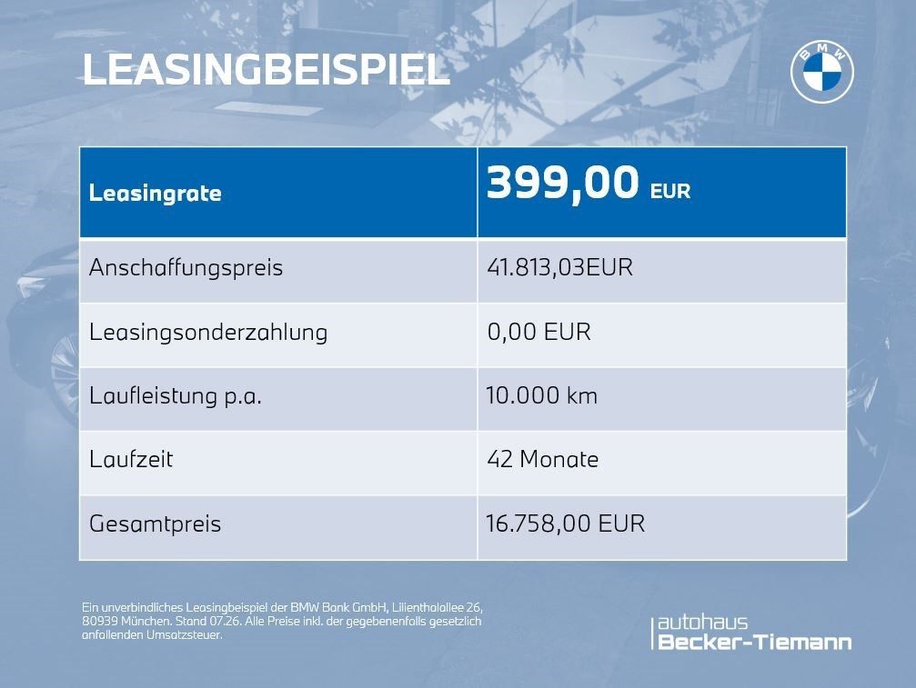 BMW 320i Tour| L-rate 399,-mtl| Garantie 11.2030| M 