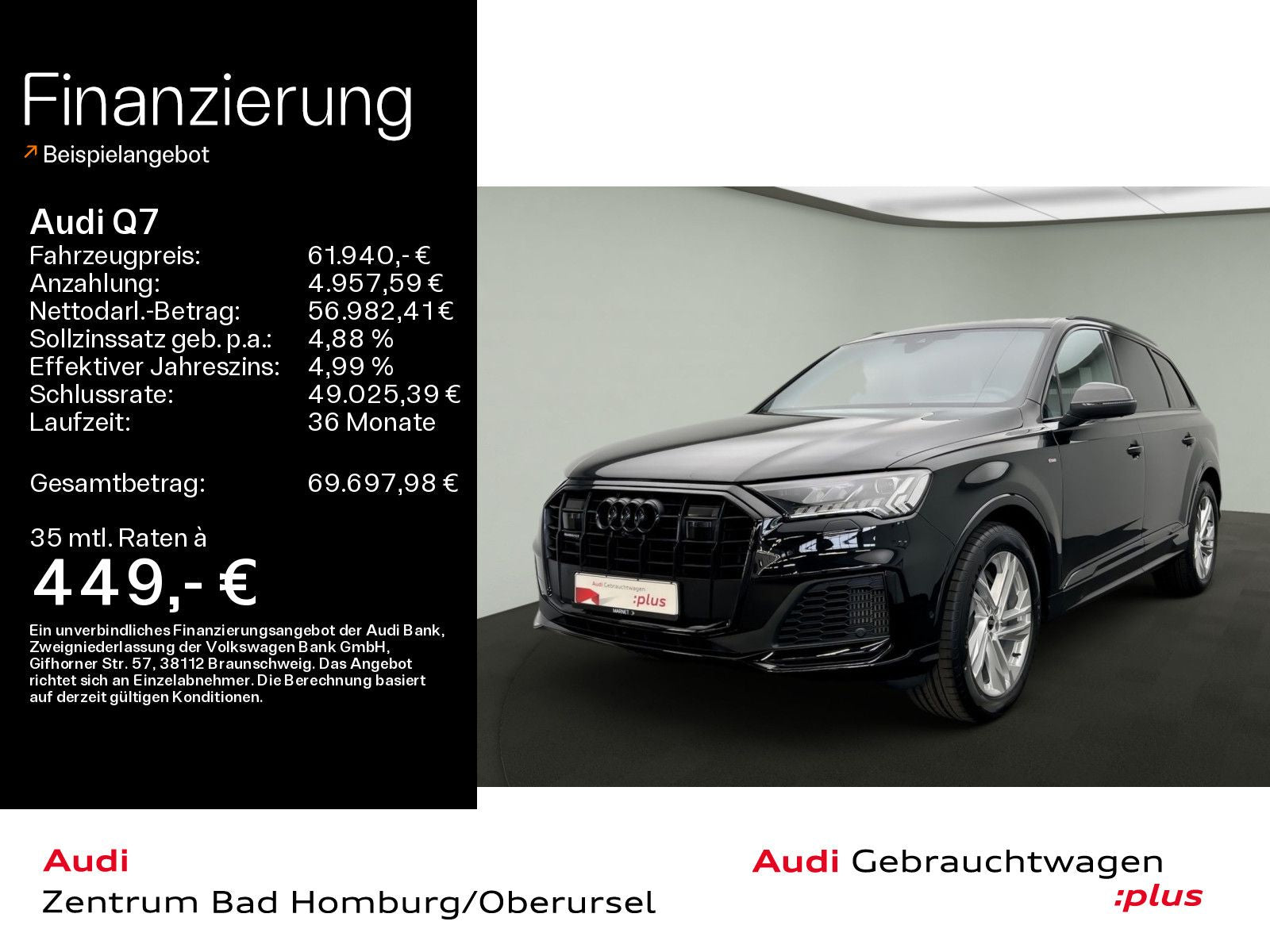 Audi Q7 55 TFSI S line quattro S line*Navi*Matrix*AHK