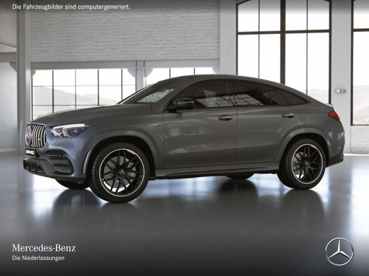 Mercedes-Benz GLE53AMG 4M+ Coupé/Perf-AGA/Ride+/Pano/22"/Burm