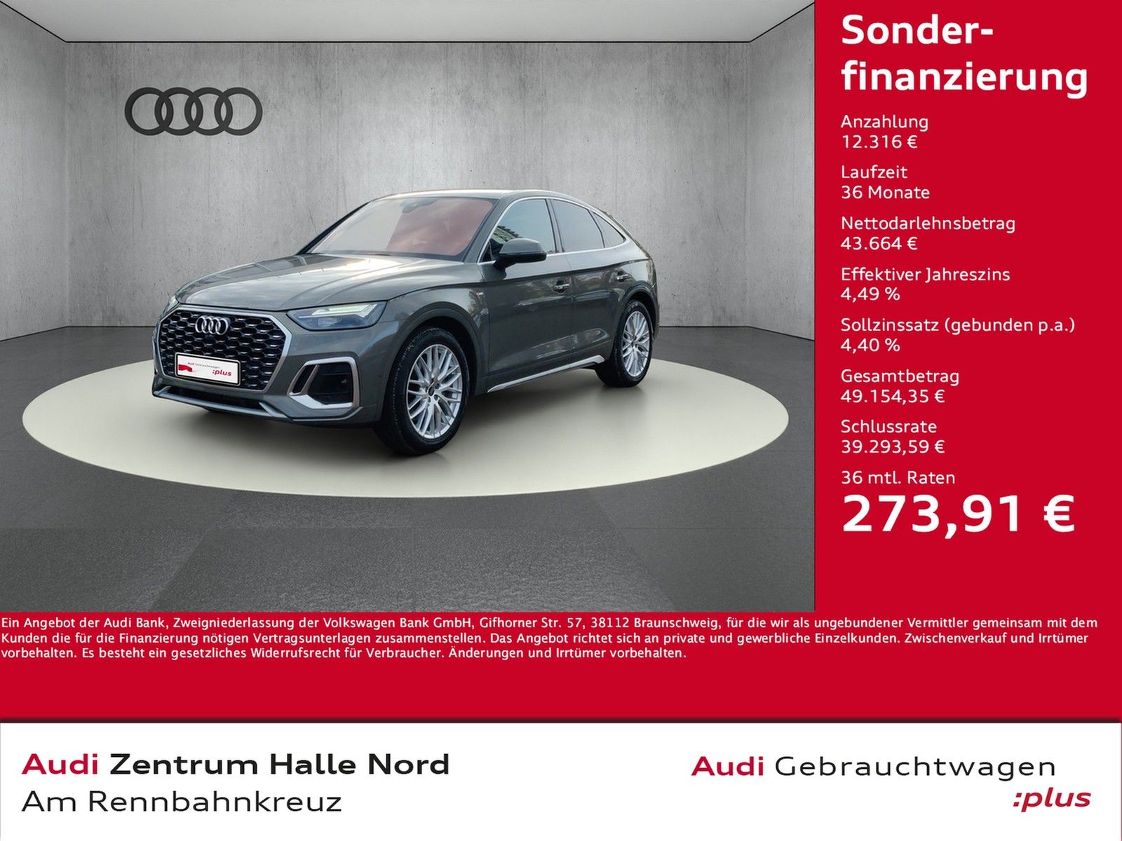 Audi Q5 Sportback S line 40 TFSI quattro S tronic