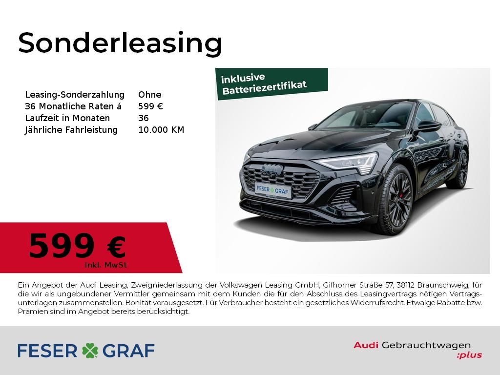 Audi Q8 Sportback e-tron 50 2x S line - Samsaru's Car Outlet