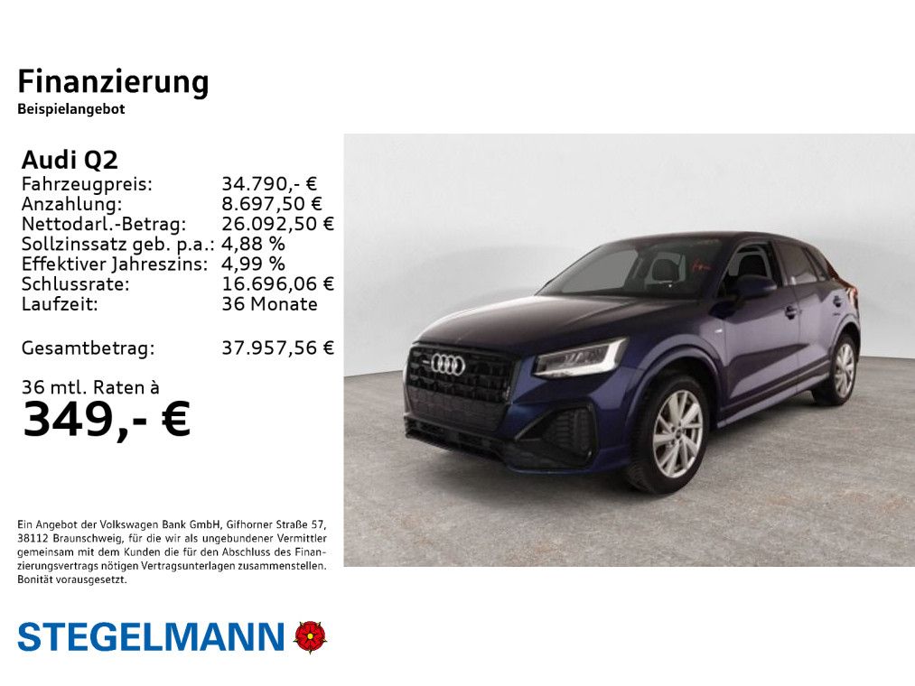 Audi Q2 40 TFSI qu. S-tronic S-Line