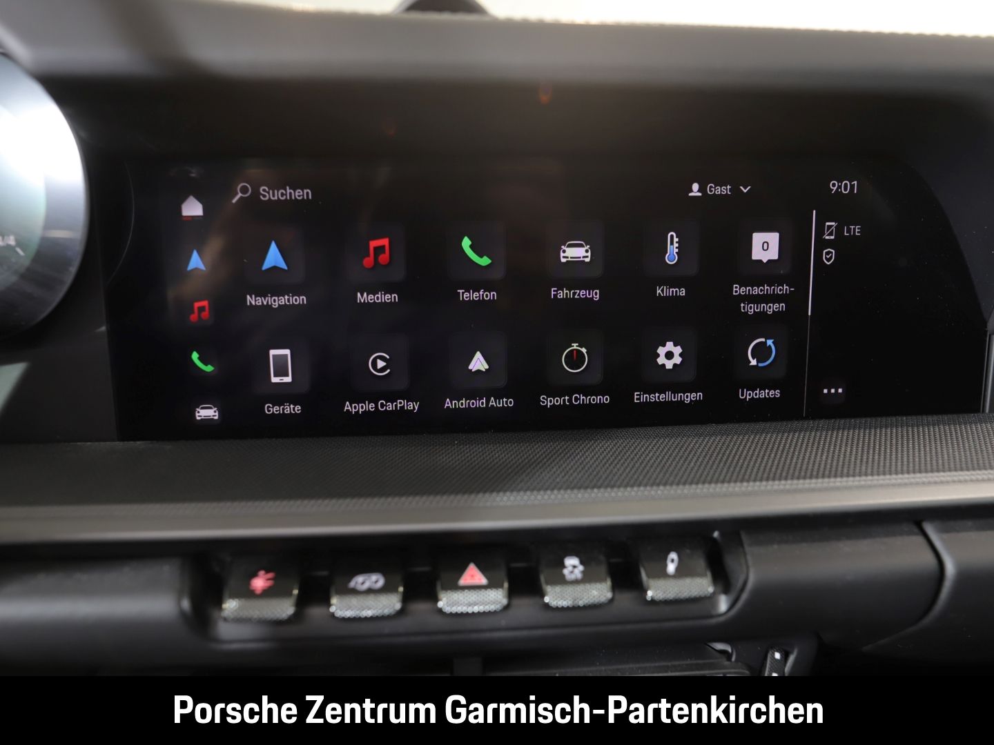 Porsche 992 911 Carrera 4S 360 Kamera LenkradHZG Memory