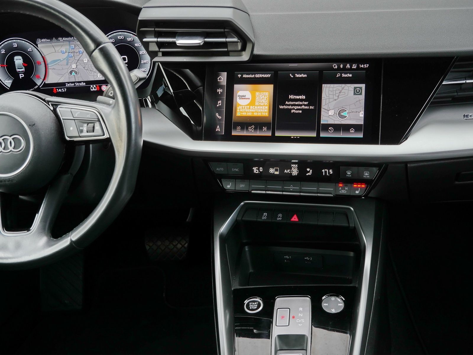 Audi A3 Limousine 35 TDI S line RFK*Navi*Virtual*ACC