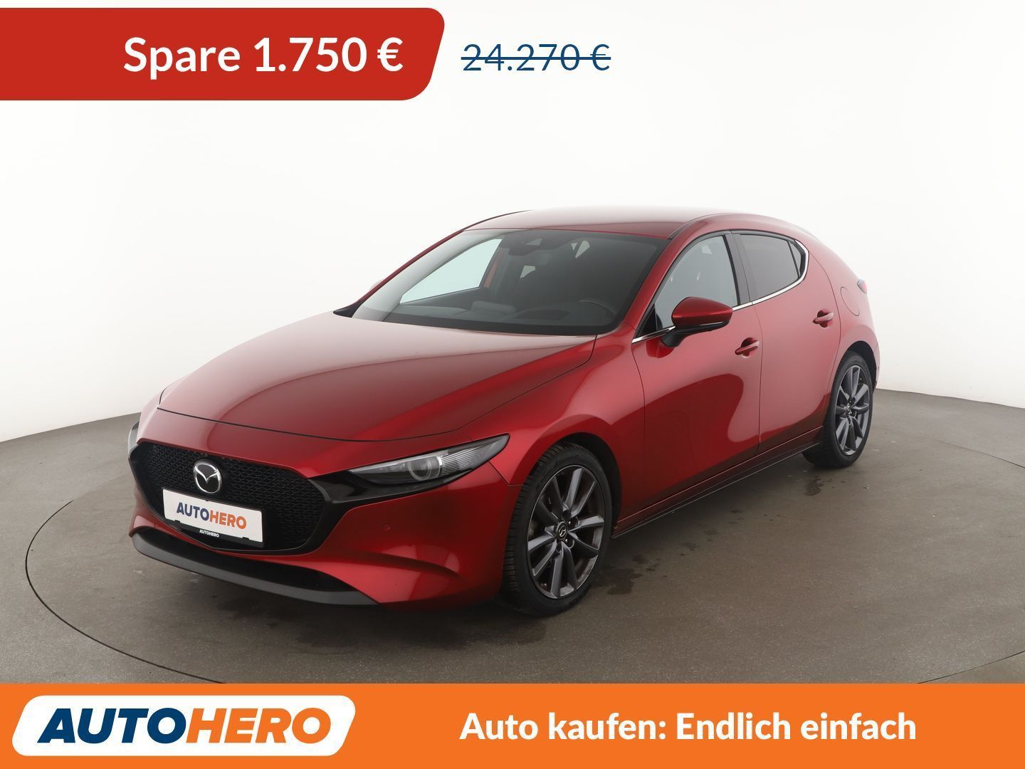 Mazda 3 2.0 Selection Aut.*LED*ACC*CAM*PDC*SHZ*KLIMA*