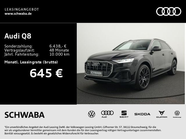 Audi Q8 55 TFSI quattro tiptronic 2x S line