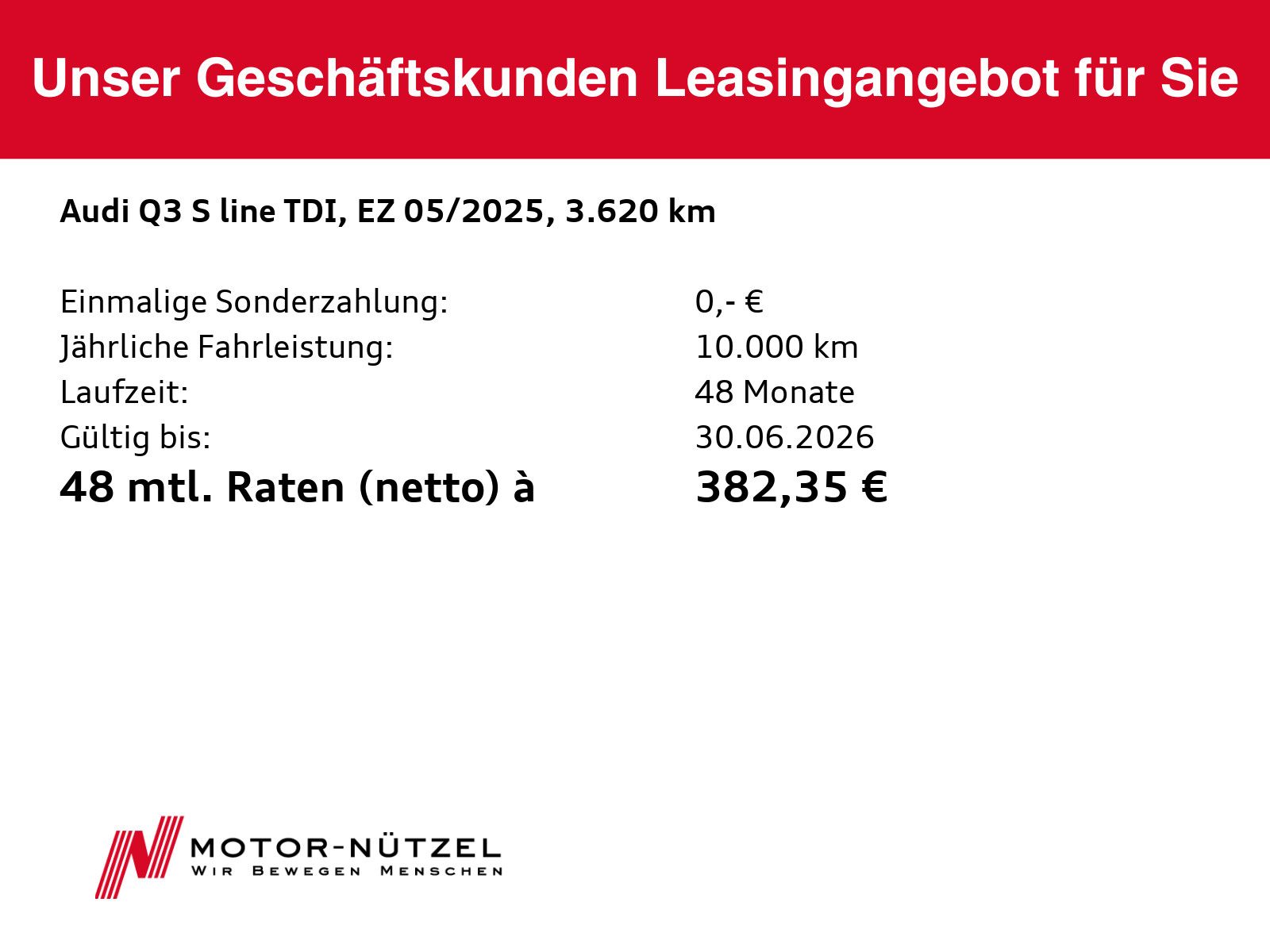Audi Q3 40 TDI QU S-LINE MATRIX+NAV+SONOS+RFK+AHK+20"