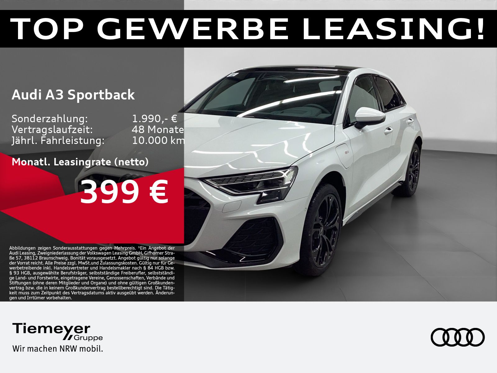 Audi A3 Sportback TFSIe S LINE OPS+ MATRIX KAMERA SON