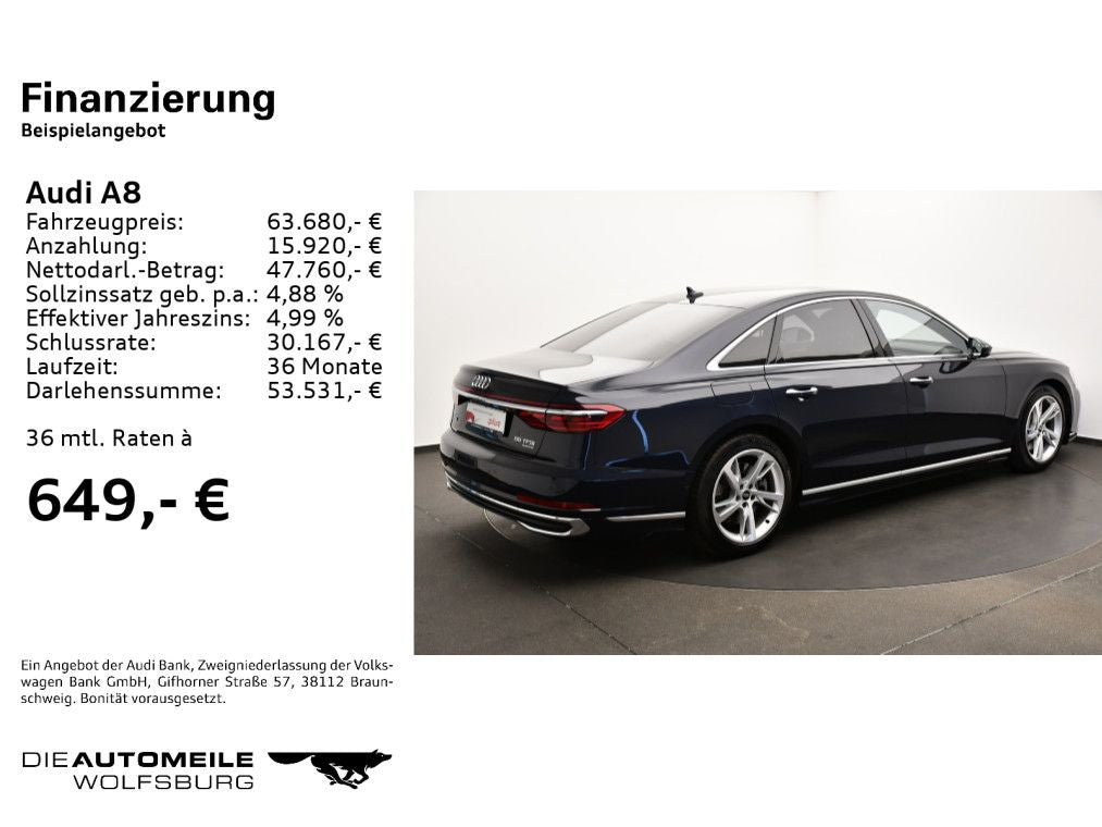 Audi A8 3.0 TFSI quattro - Samsaru's Car Outlet
