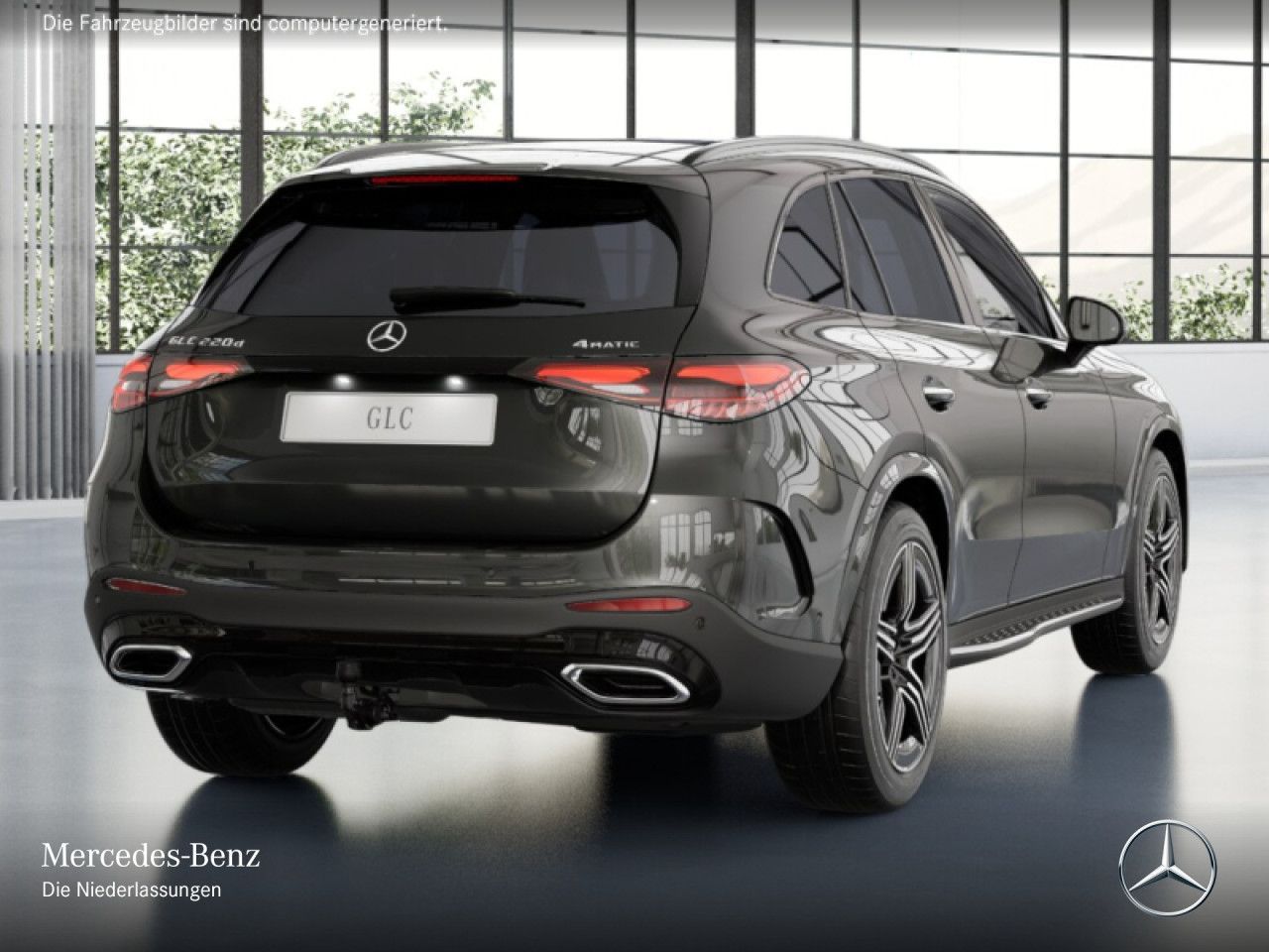 Mercedes-Benz GLC 220 d 4M AMG+NIGHT+PANO+360+AHK+BURMESTER+9G