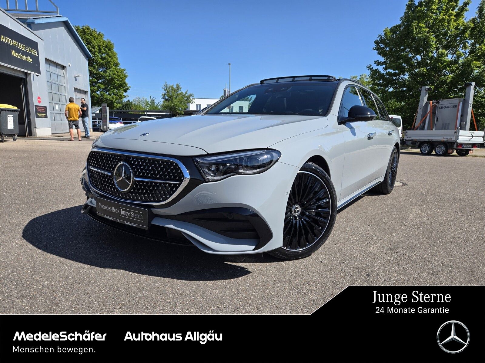 Mercedes-Benz E 450 d 4M T AMG Night Dist DigLi Burm4D AHK HuD