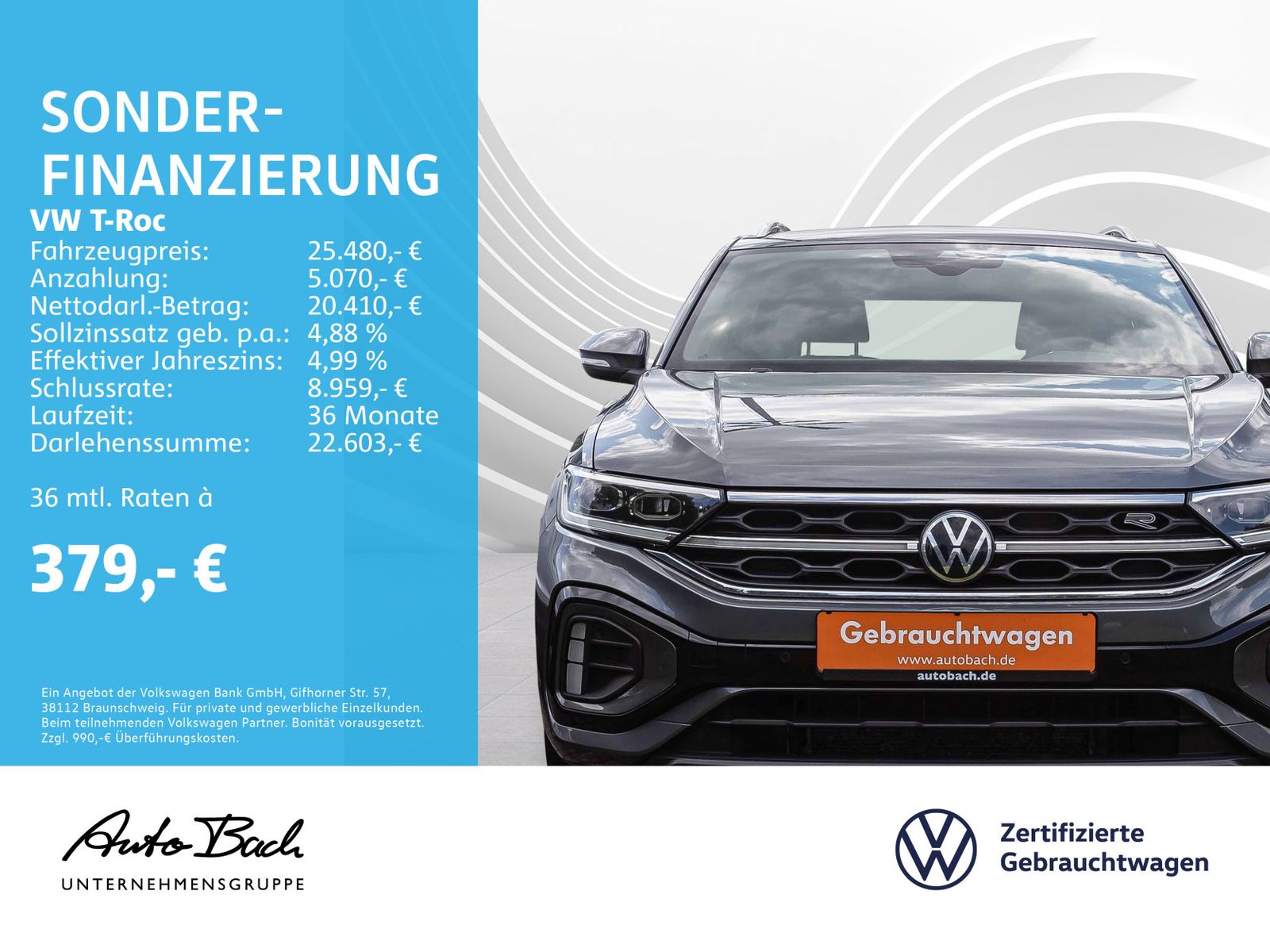 Volkswagen T-Roc 1.5 TSI R-Line - Samsaru's Car Outlet