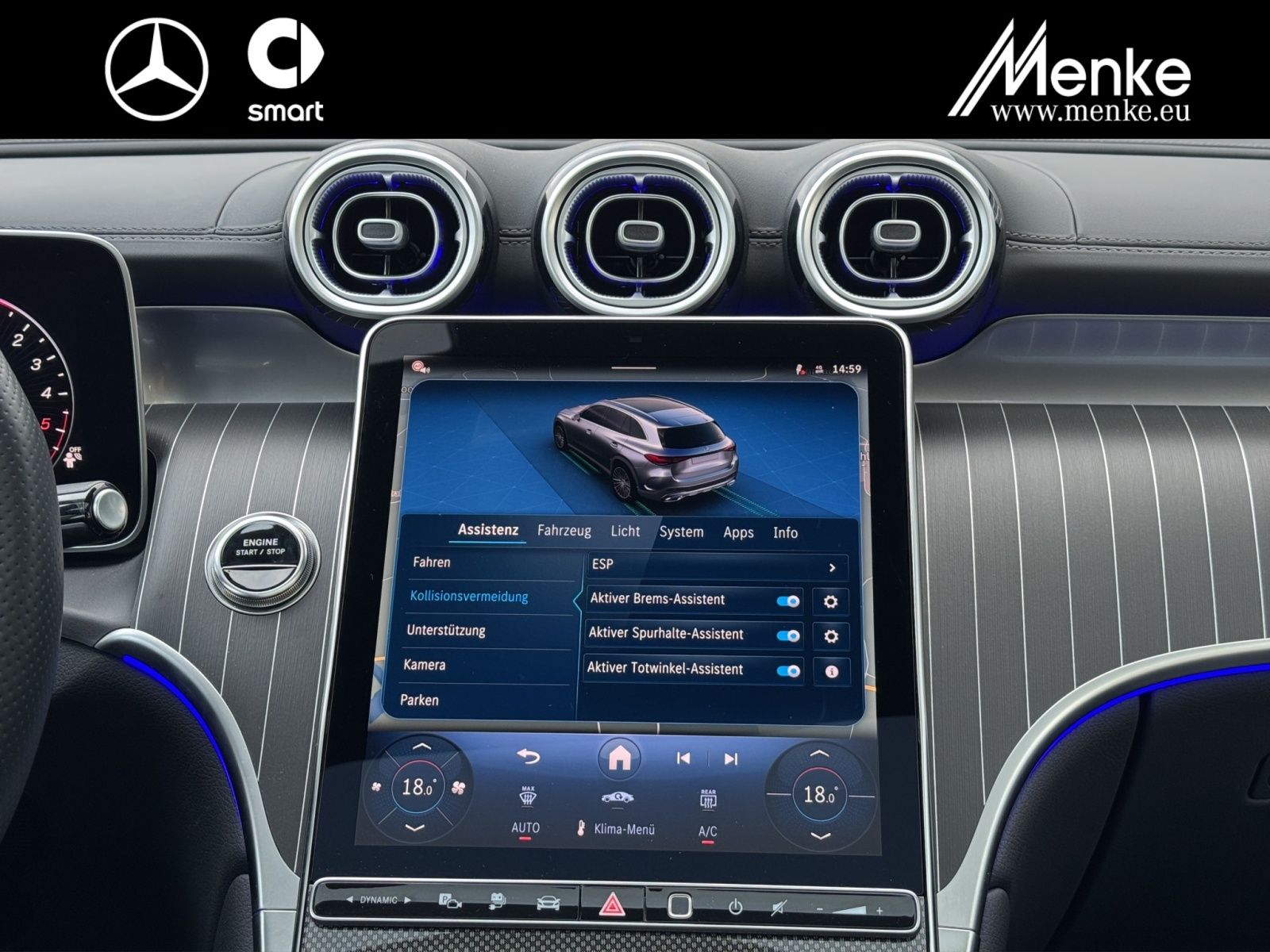 Mercedes-Benz GLC 300 de 4M AMG+Night+Pano+Sitzklima+Distro+