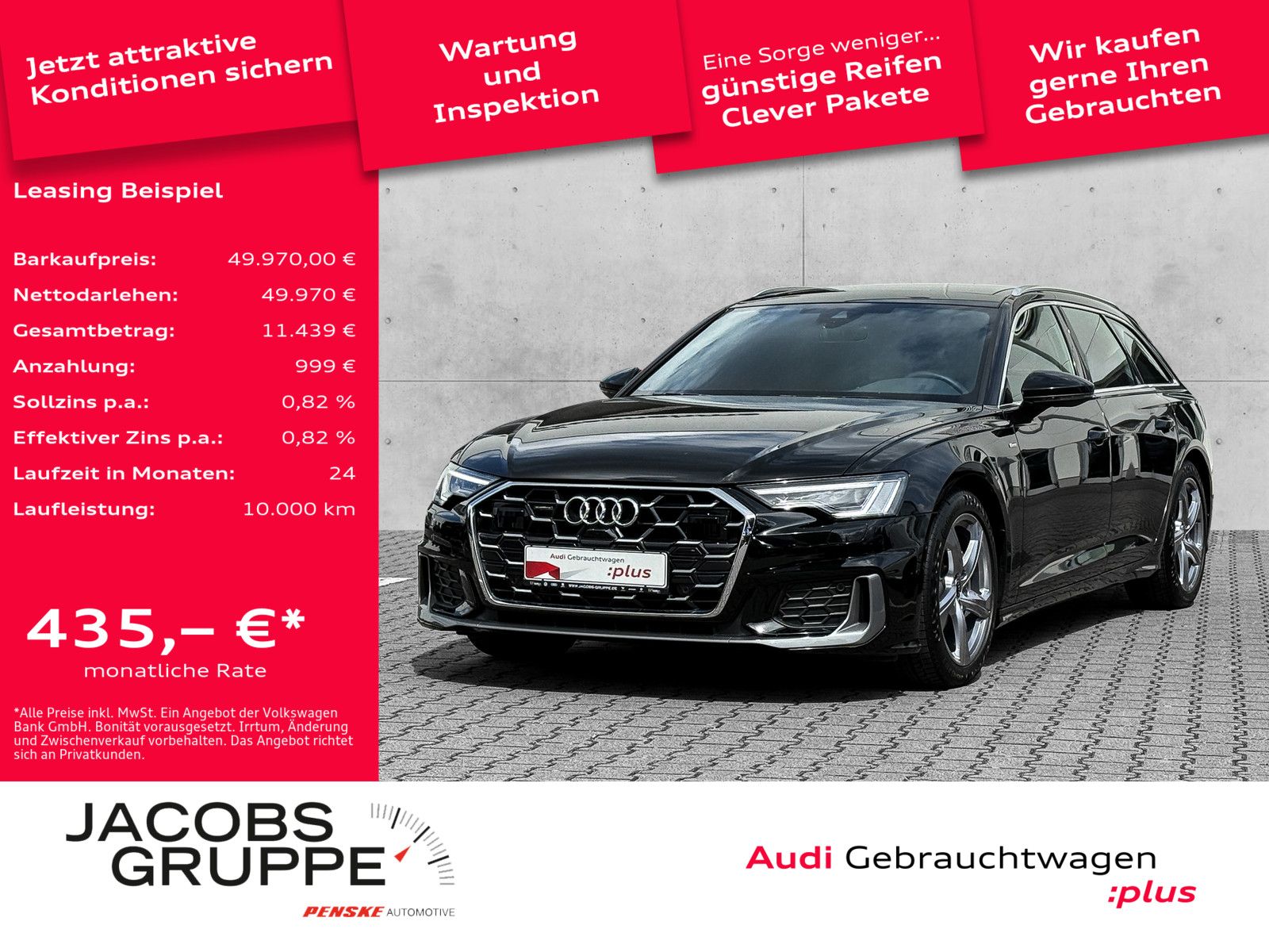 Audi A6 Avant 40 TDI quattro S line - Samsaru's Car Outlet