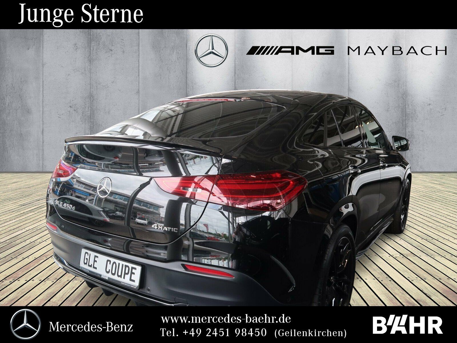 Mercedes-Benz GLE 450 d 4M Coupé AMG+Night/Pano/AHK/Airmatic
