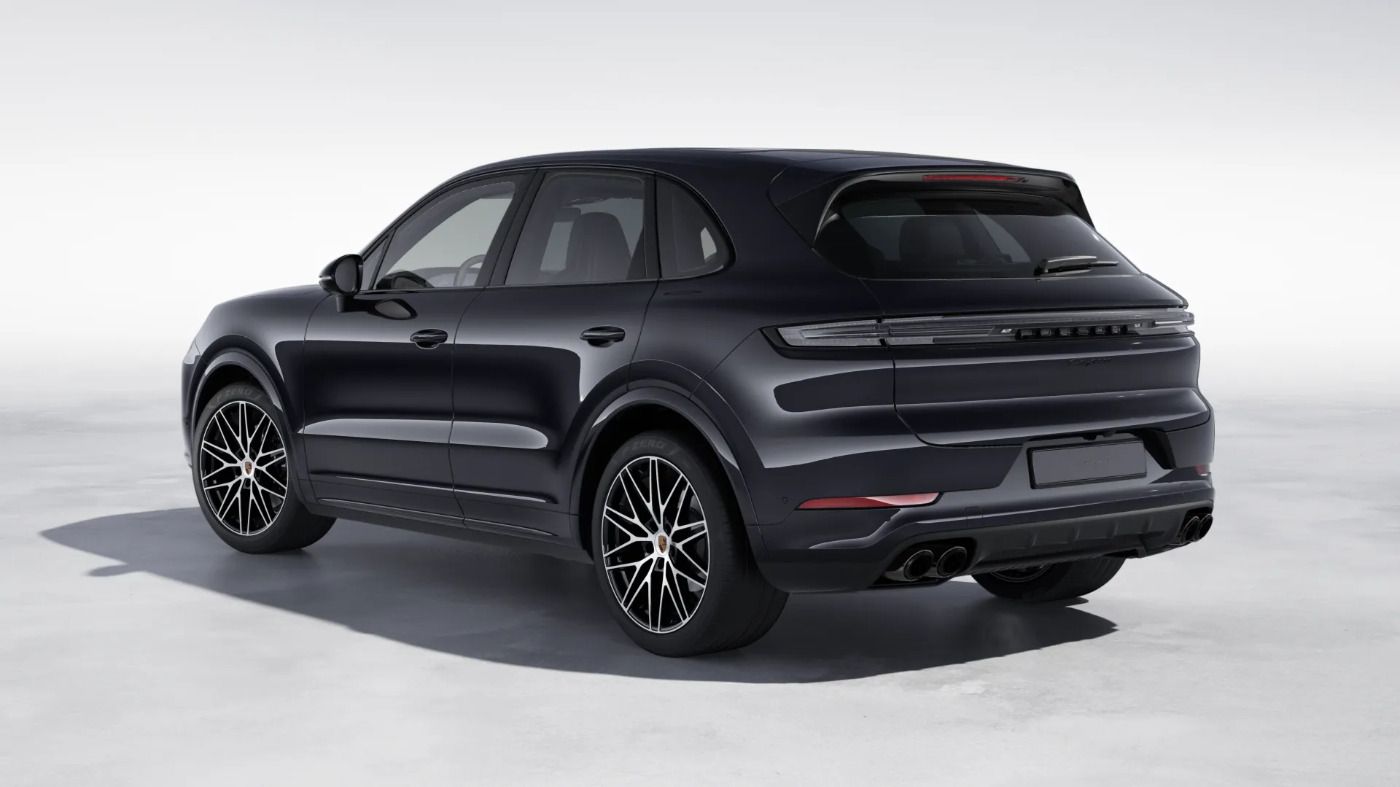 Porsche Cayenne Black Edition | Beifahrerdisplay |