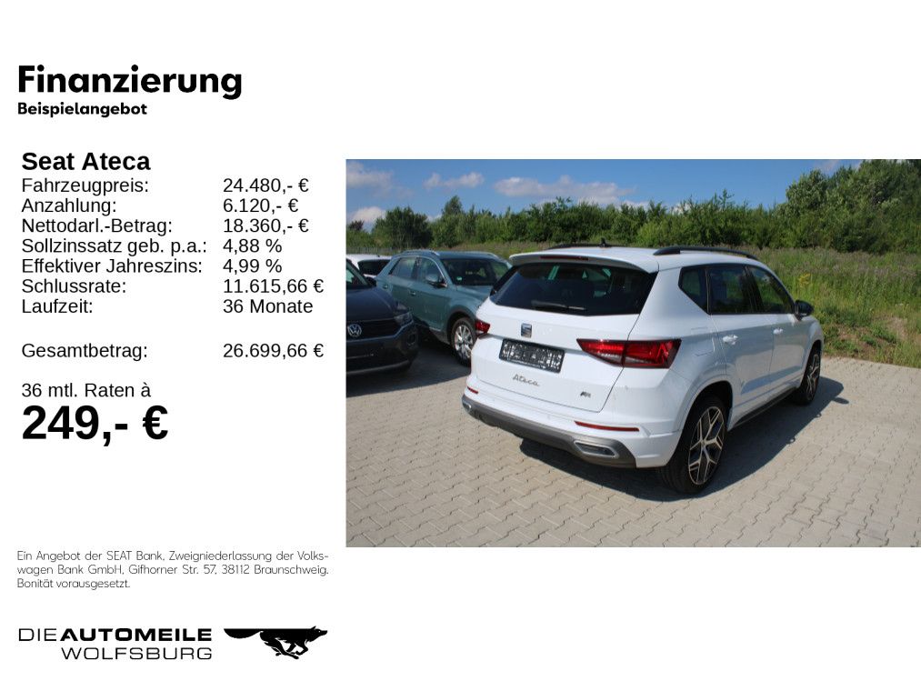 Seat Ateca 2.0 TDI DSG FR Pano/AHK/Kamera