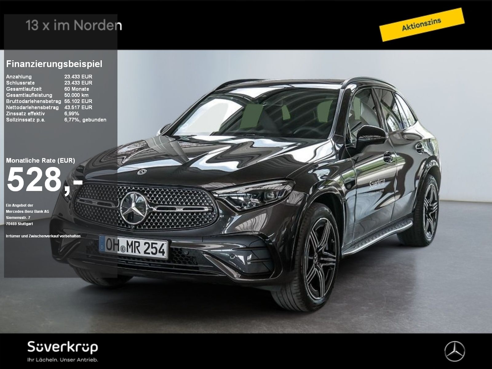 Mercedes-Benz GLC 300 d 4M AMG NIGHT MEMO 360 AHK DISTR KAMERA