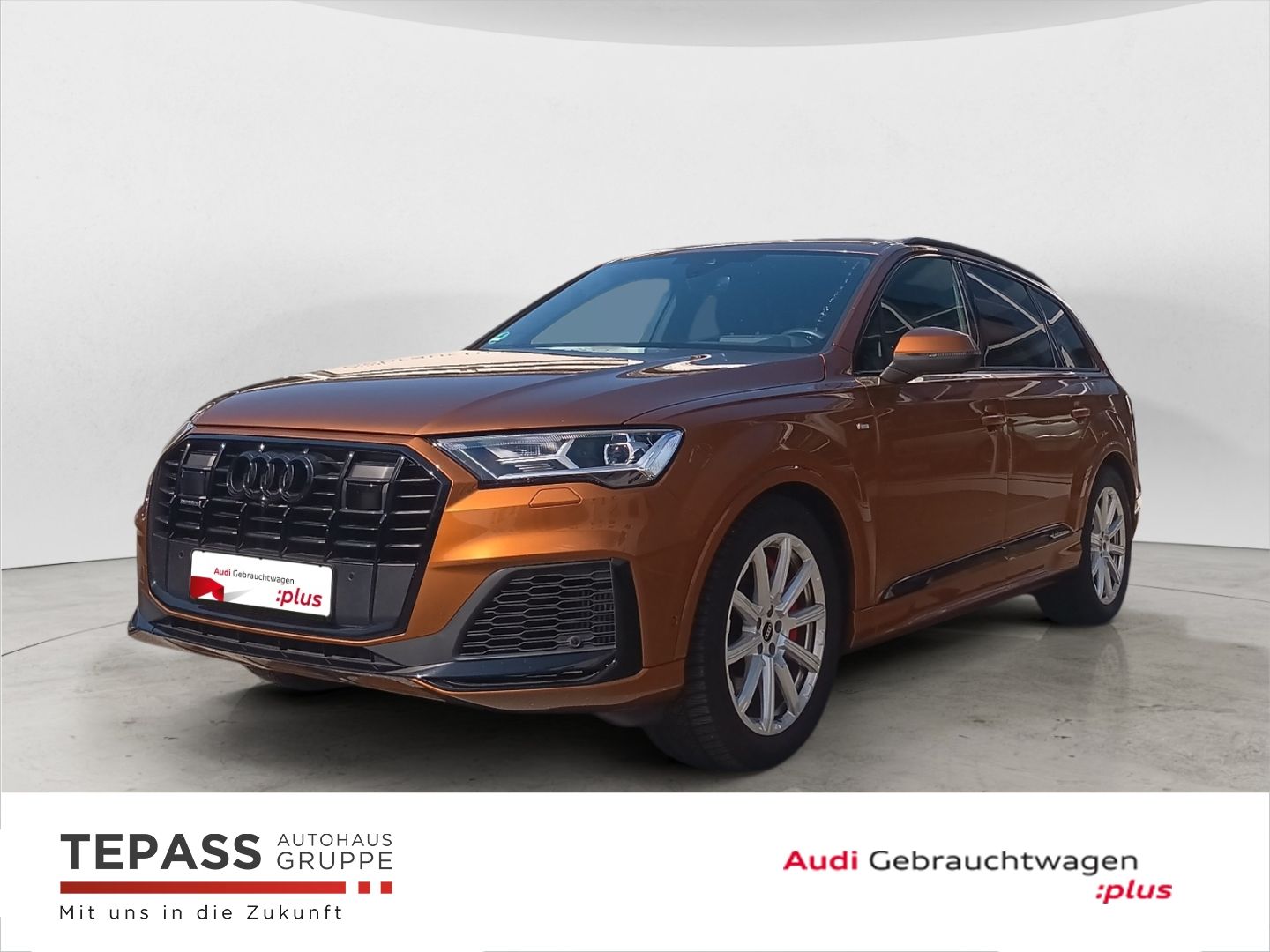 Audi Q7 55 TFSI e S LINE AHK PANO NAVI B&O LUFT HUD