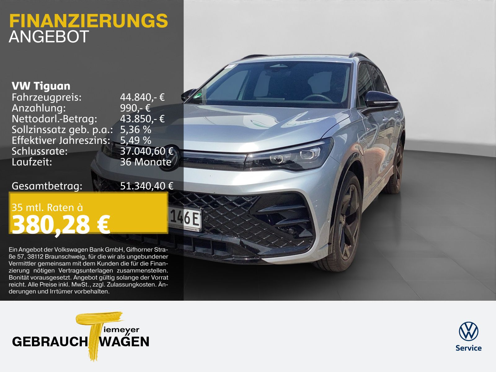 Volkswagen Tiguan 1.5 TSI DSG eHybrid R-LINE BLACK LEDER AH
