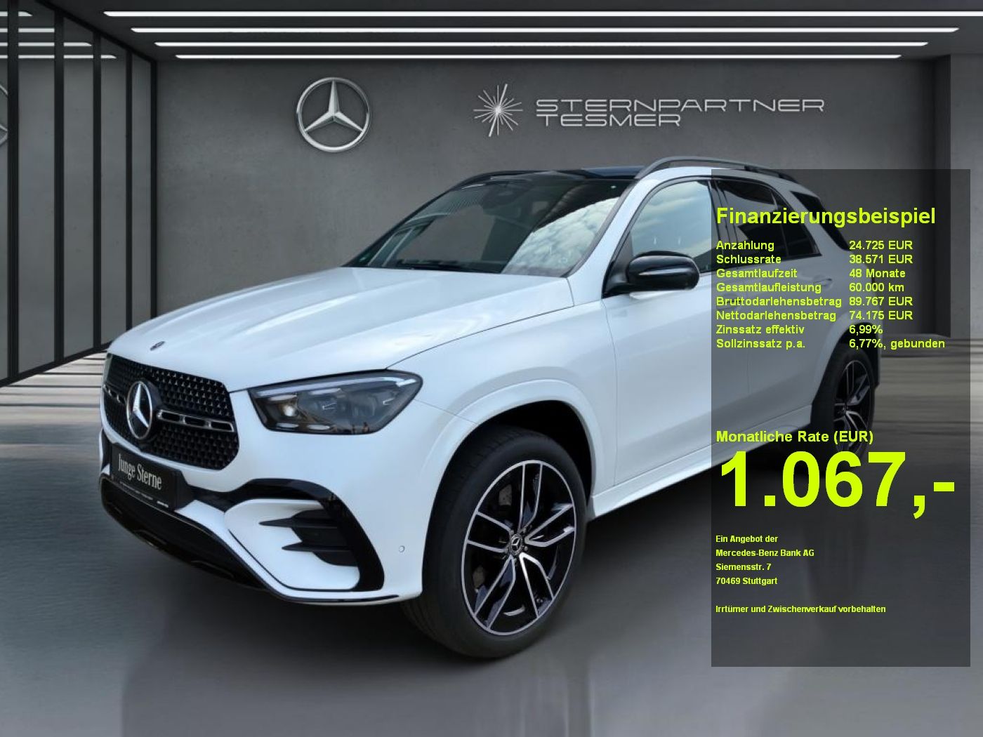 Mercedes-Benz GLE 580 4M AMG Night Memory AHK StHz PANO WIDE