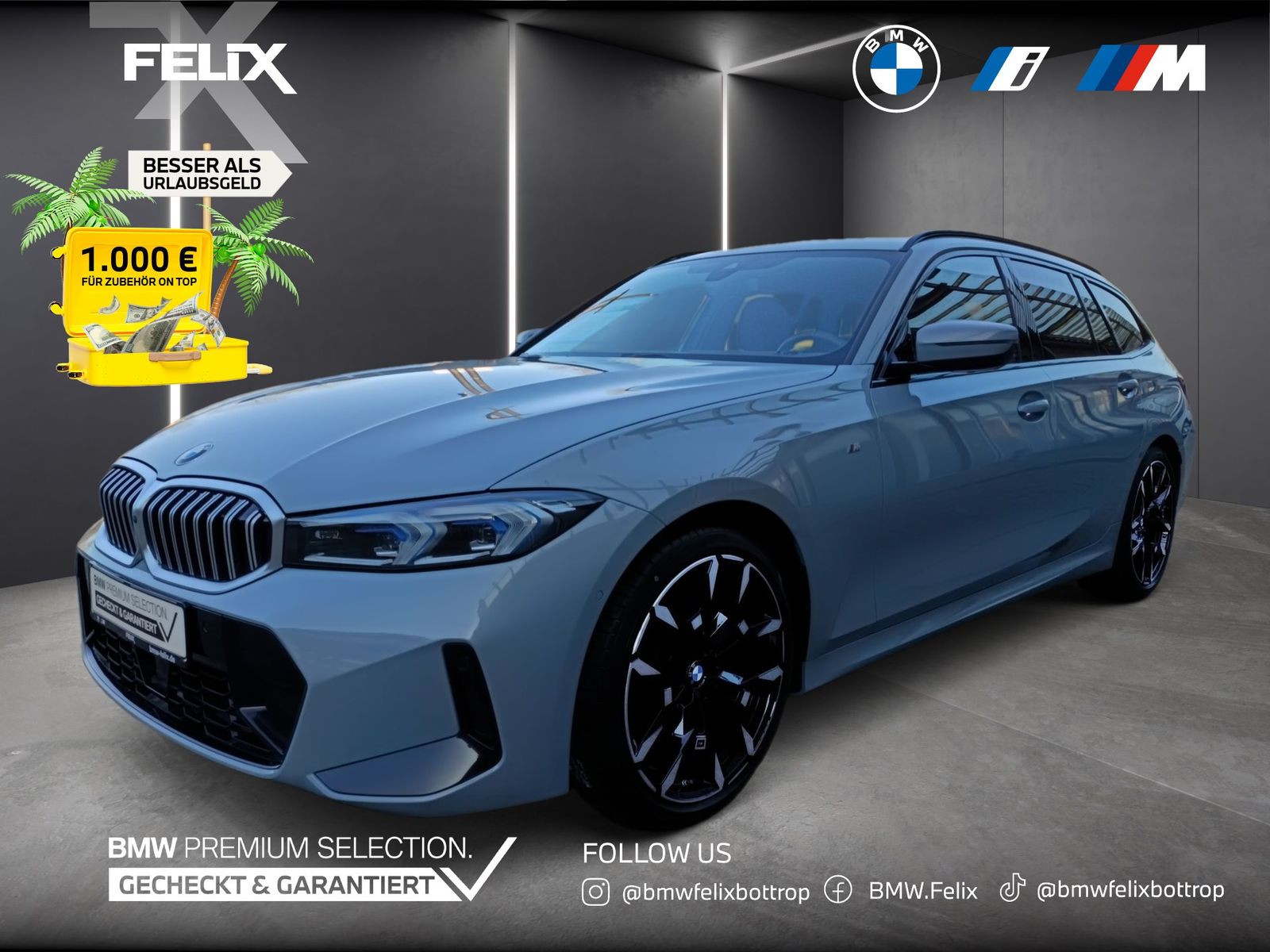 BMW 320d xDrive touring+M SPORTPAKET+19"ALU+STOP&GO+