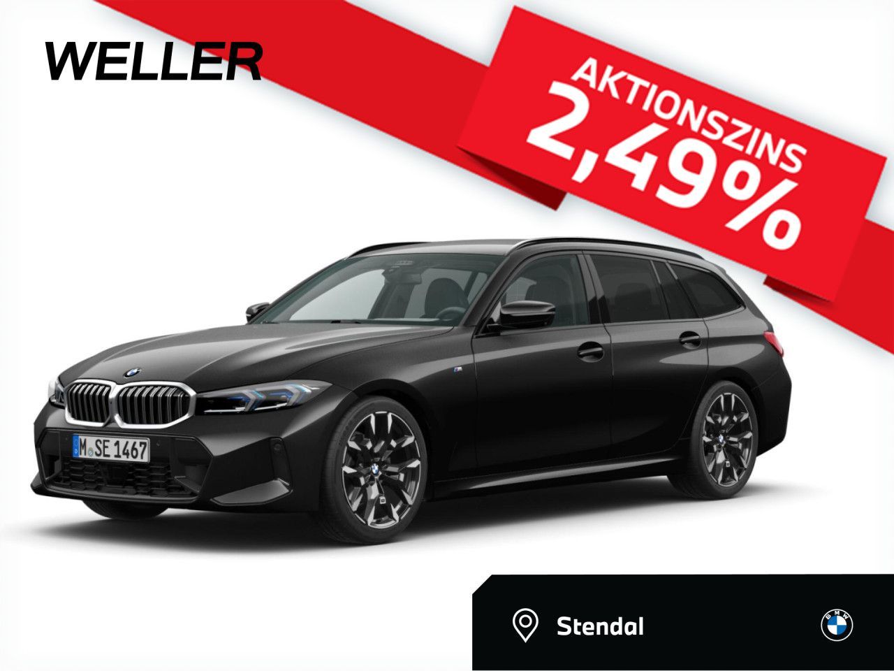 BMW 330i xD T M SPORT AdLED DA St+Go AHK Leas. 409.-