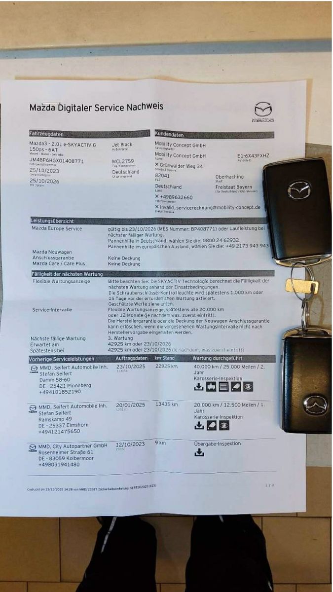 Mazda 3 Lim. 5-trg. Homura *1.Hd*Kamera*LED*Automatik*