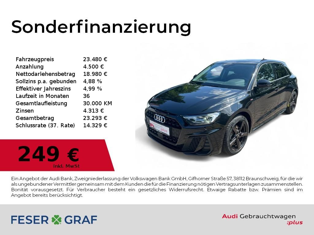 Audi A1 Sportback S line 30TFSI S tronic - Samsaru's Car Outlet