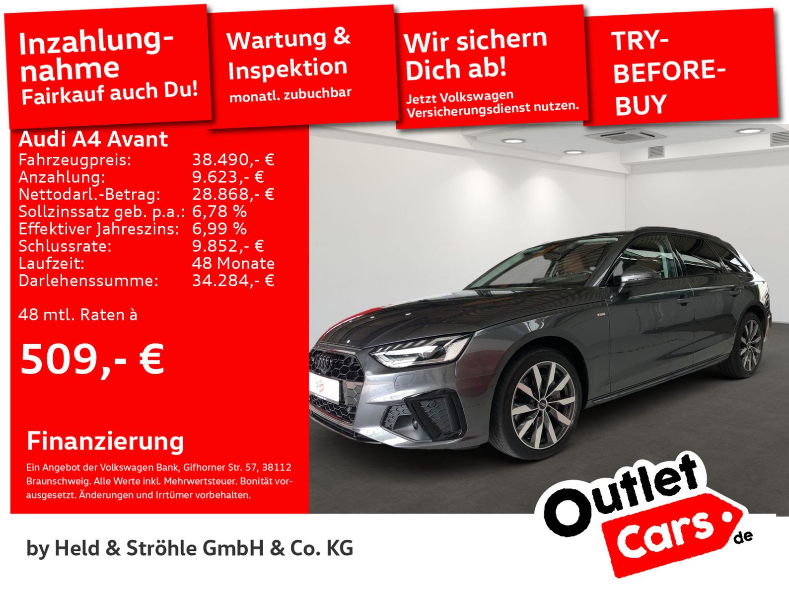 Audi A4 Avant S line 40 TDI qu. - Samsaru's Car Outlet