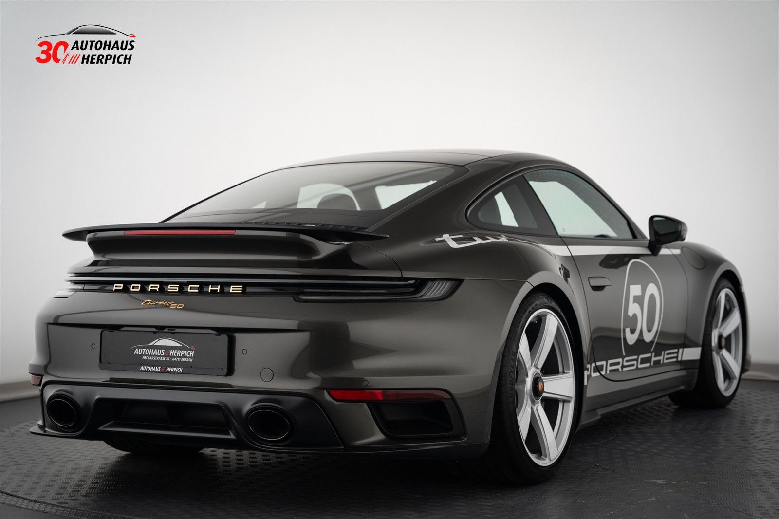 Porsche 992 Turbo 50 Jahre Heritage 360° Panorama Lift