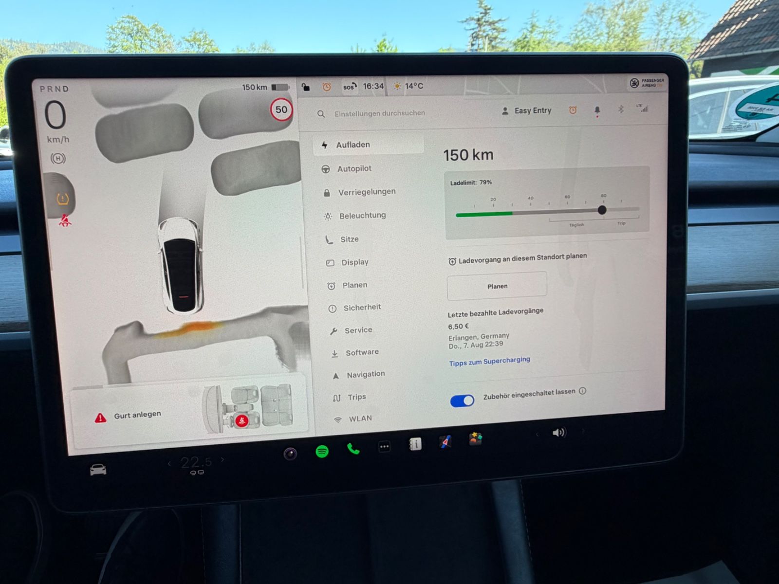 Tesla Model Y Long Range Dual AWD*360Kamera*1xHand*Übe