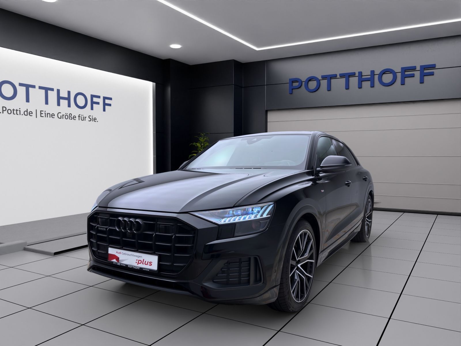 Audi Q8 50 TDI Q S LINE STDHZG PANO AHK HD-MATRIX LM2